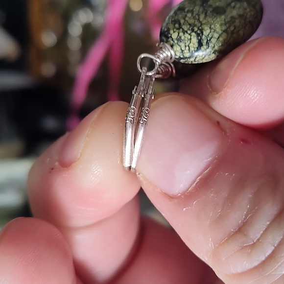 Earrings, coral,925 - Picture 3 of 3